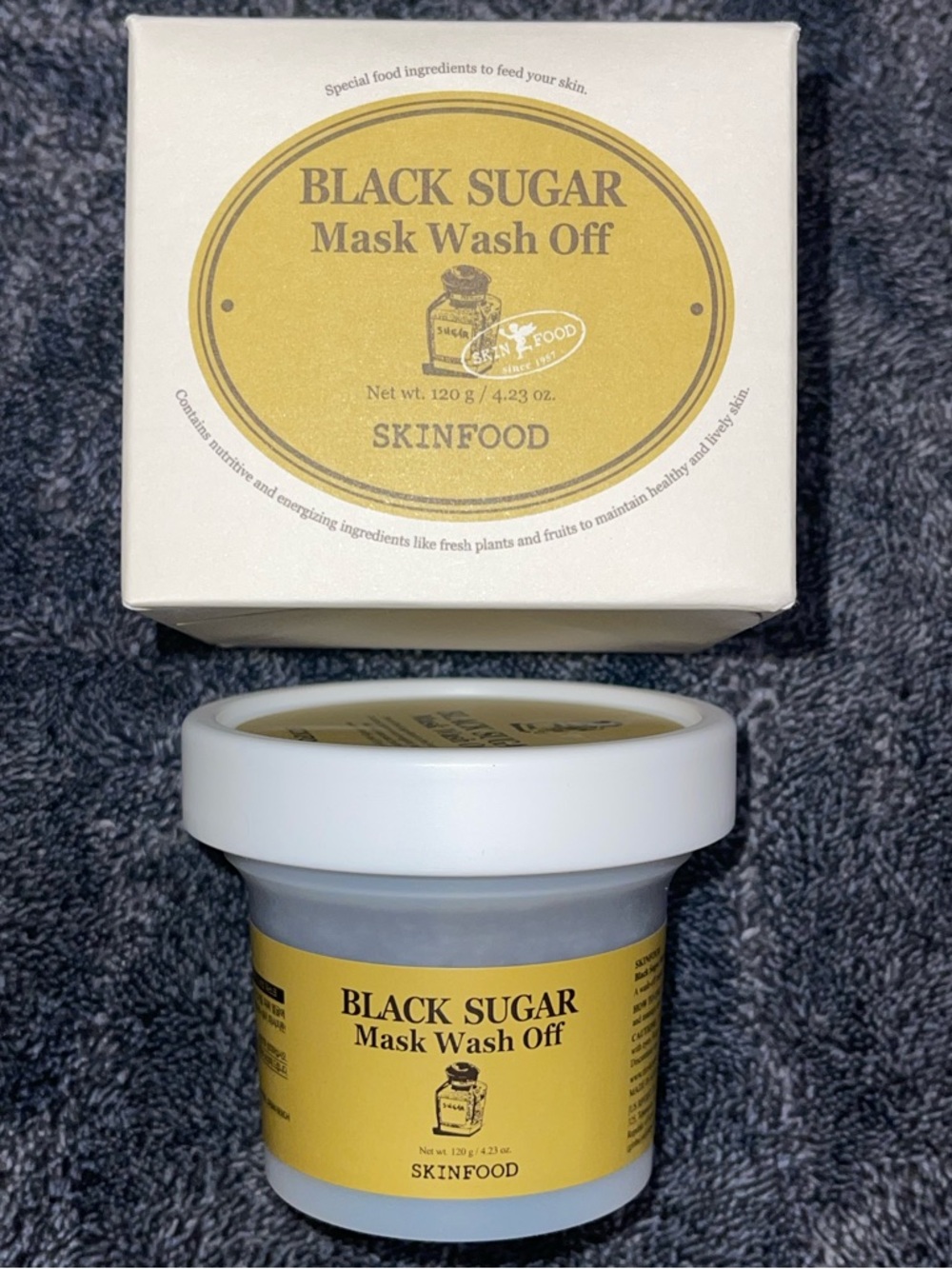 Skinfood black sugar mask wash off